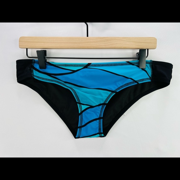 SPYDER WAVE PRINT HIPSTER BIKINI BOTTOMS - Picture 2 of 8